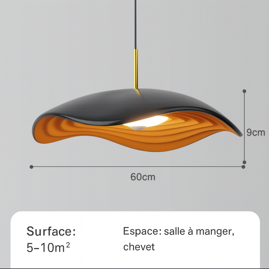 Suspension design Valentina résine