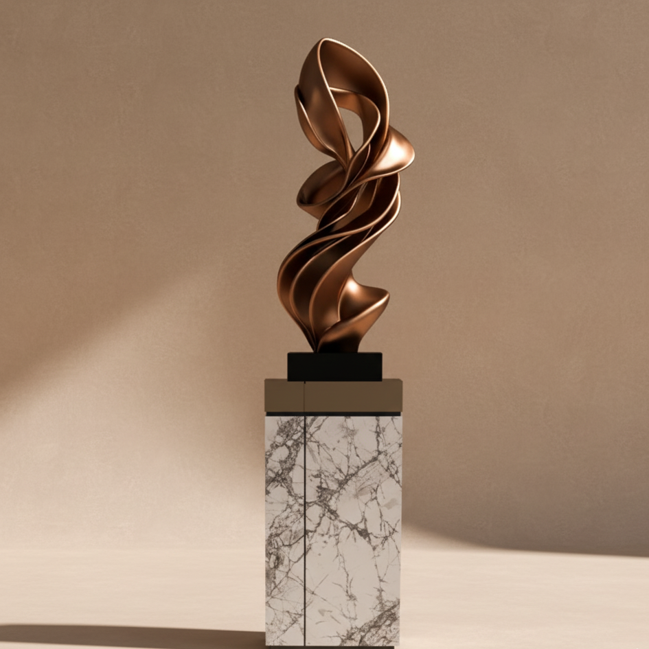 Sculpture abstraite moderne