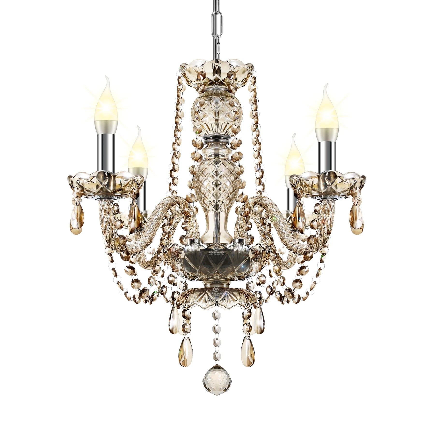 Lustre en verre – Design nordique luxe