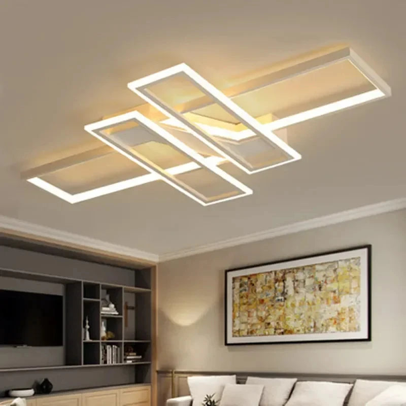 Plafonnier LED moderne rectangulaire