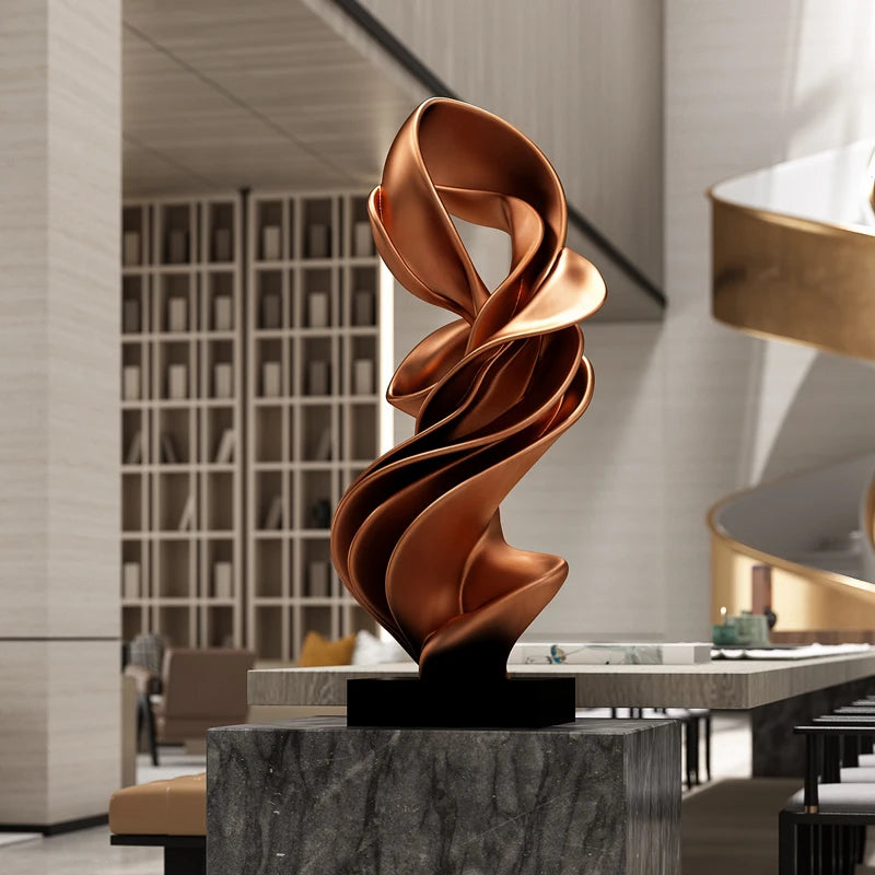 Sculpture abstraite moderne