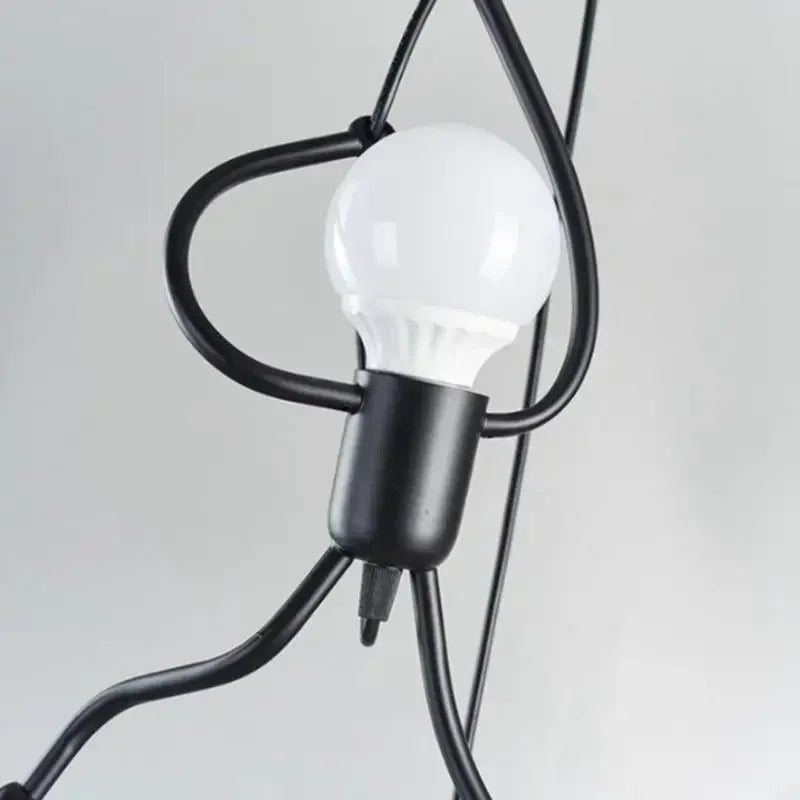 Suspension Petit homme en fer