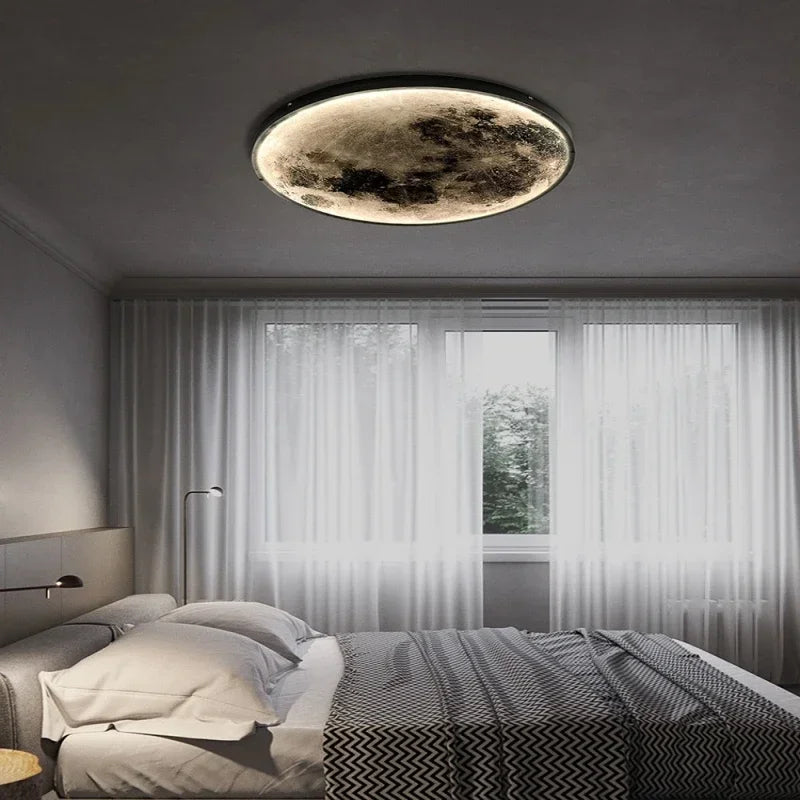 Applique murale LED lune design