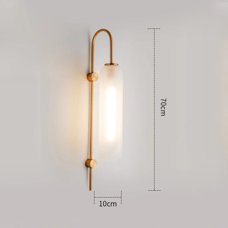 Applique murale en verre – Design nordique luxe
