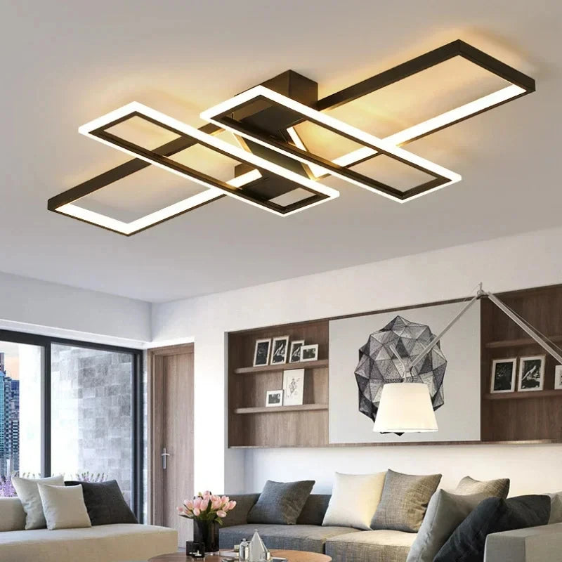 Plafonnier LED moderne rectangulaire