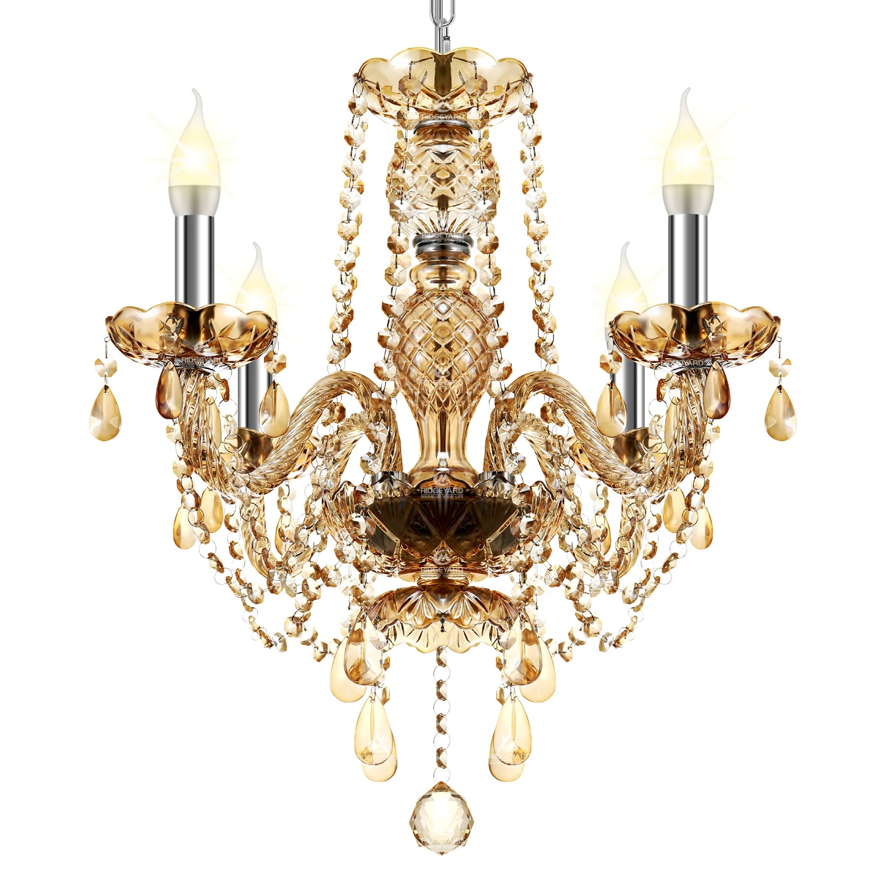 Lustre en verre – Design nordique luxe