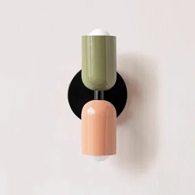 Applique murale LED macaron moderne