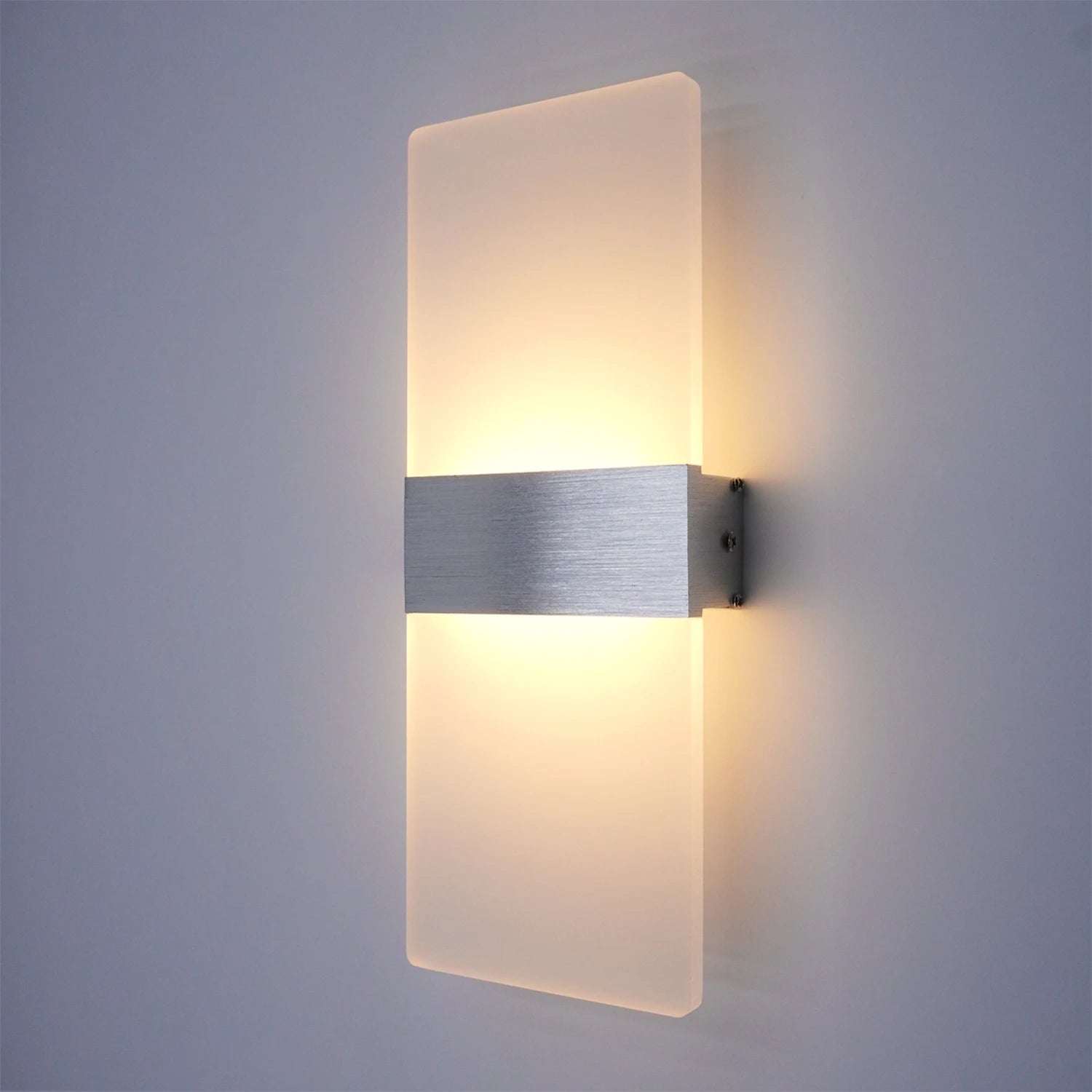 Applique murale LED aluminium moderne