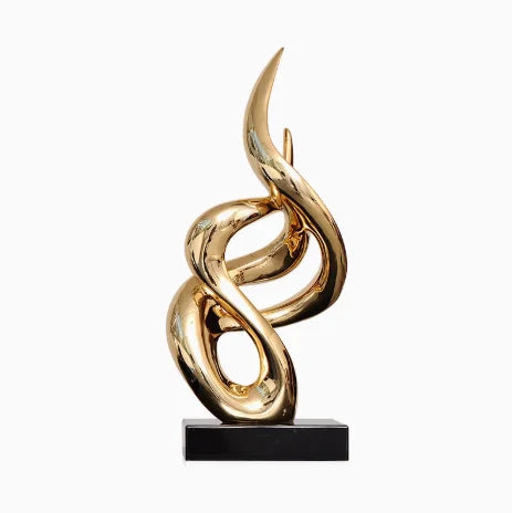 Sculpture moderne résine