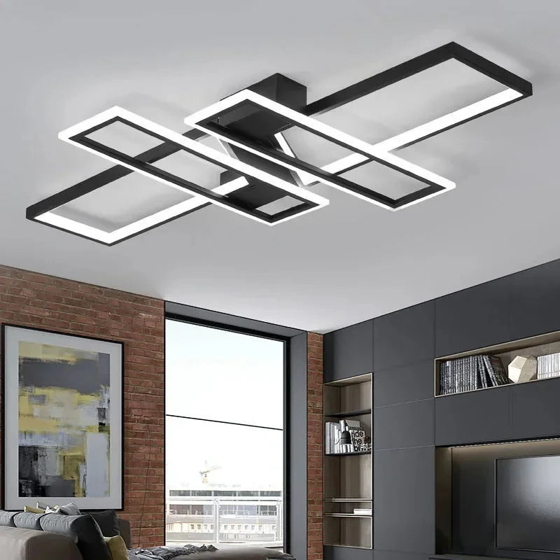 Plafonnier LED moderne rectangulaire