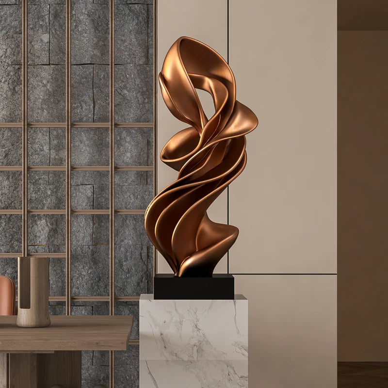 Sculpture abstraite moderne