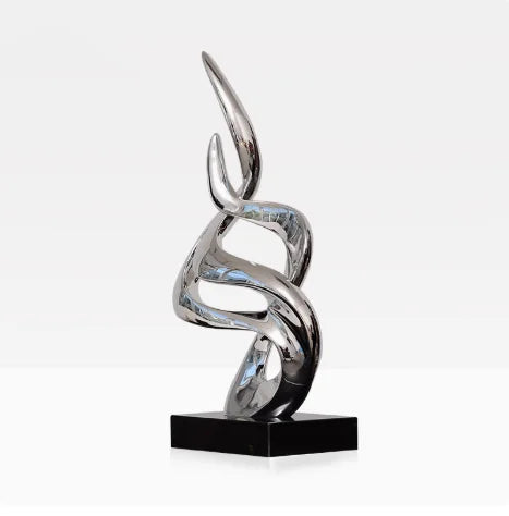 Sculpture moderne résine