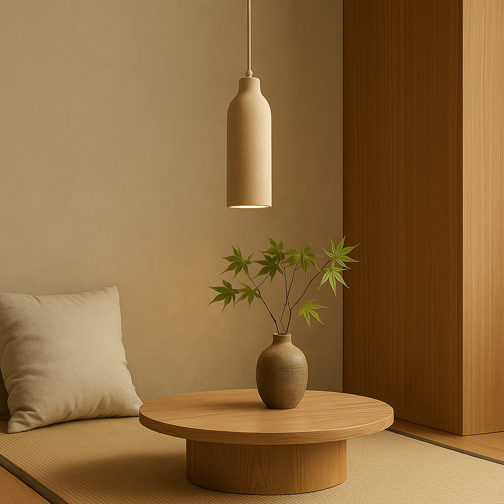 Suspension design wabi-sabi sable