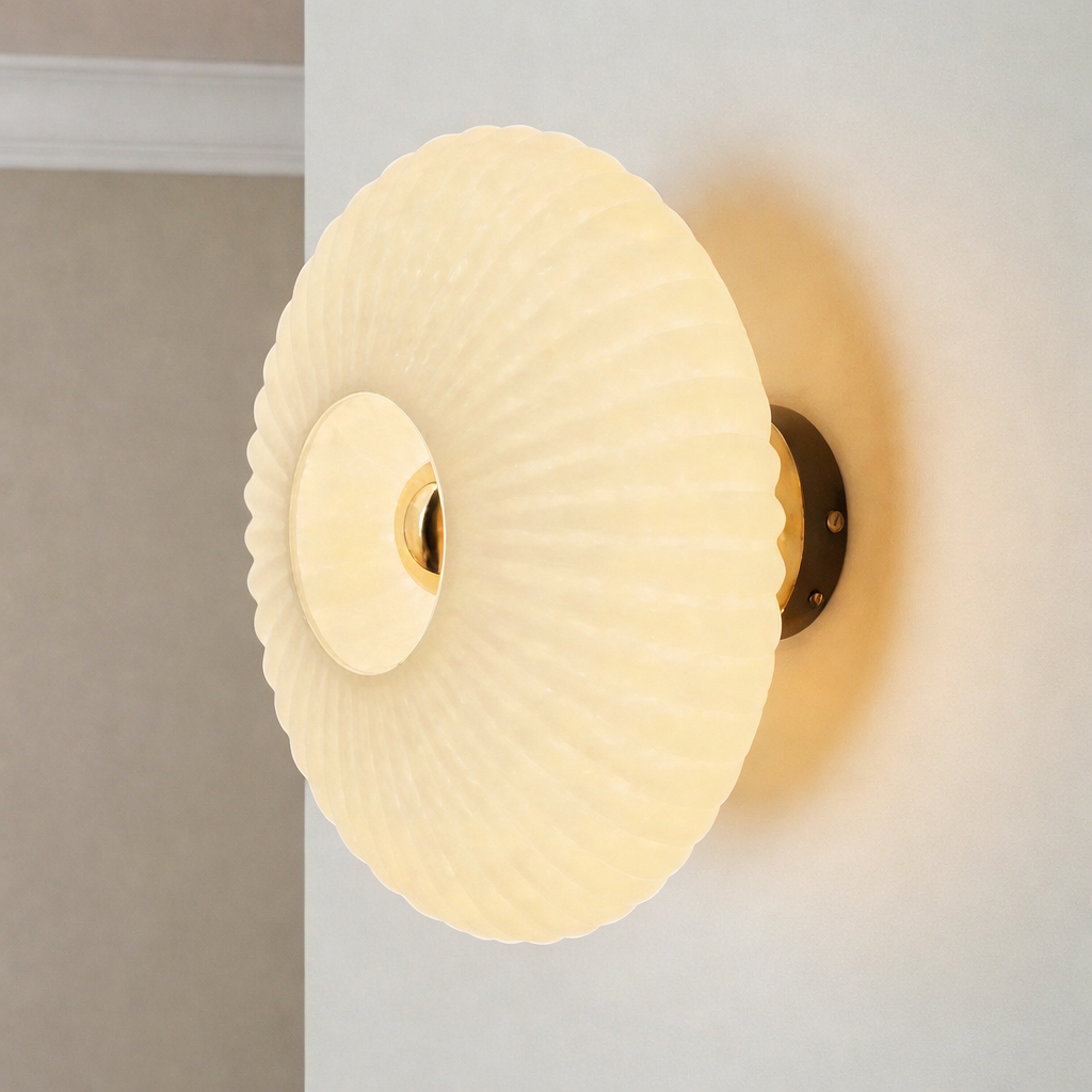 Applique murale LED verre rétro