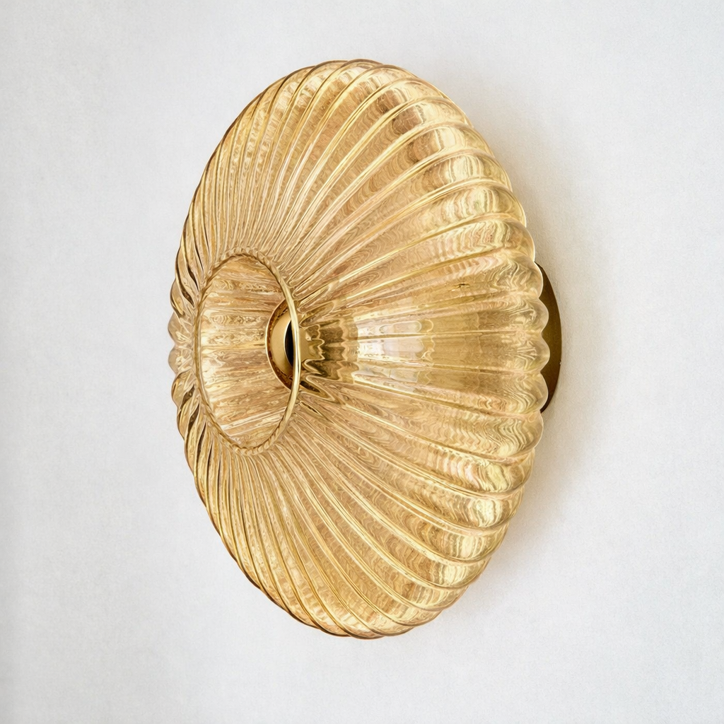 Applique murale LED verre rétro