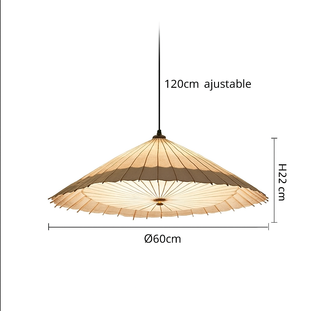 Suspension japonaise papier de riz