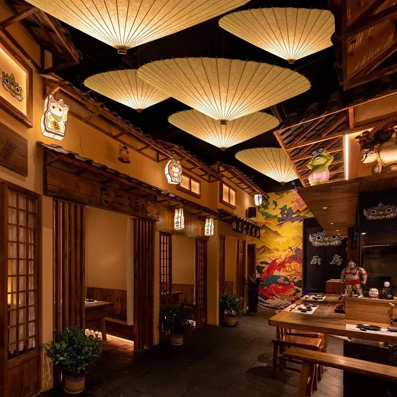 Suspension japonaise papier de riz