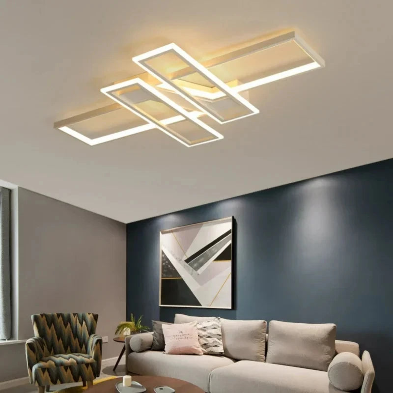 Plafonnier LED moderne rectangulaire