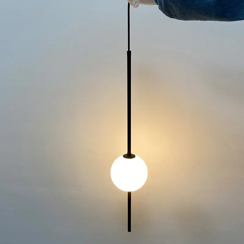 Suspension nordique boules de verre