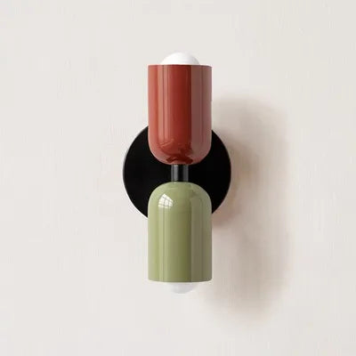 Applique murale LED macaron moderne