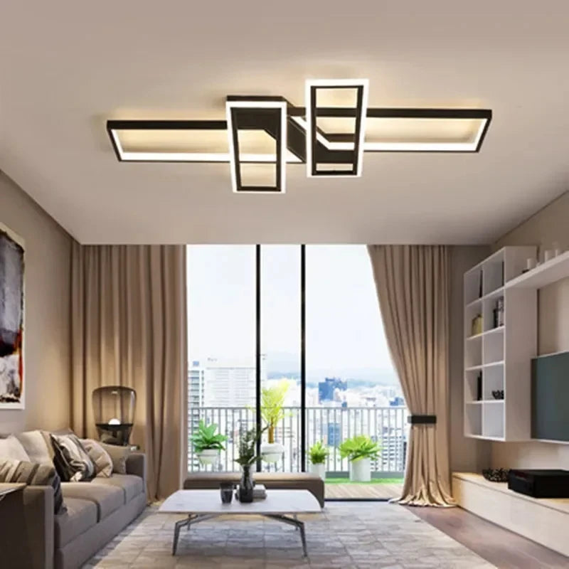 Plafonnier LED moderne rectangulaire