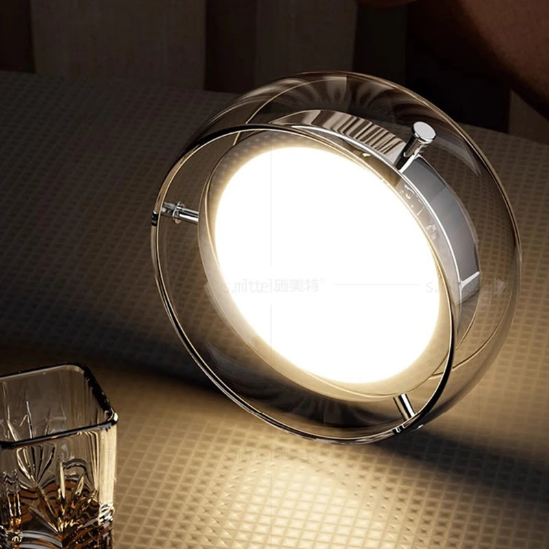 Suspension LED triple design verre