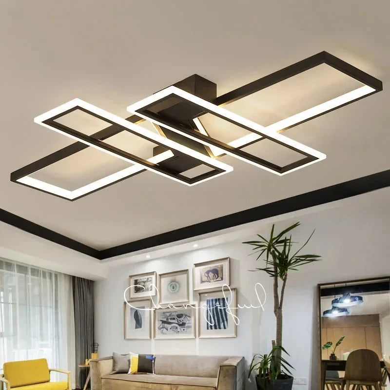 Plafonnier LED moderne rectangulaire