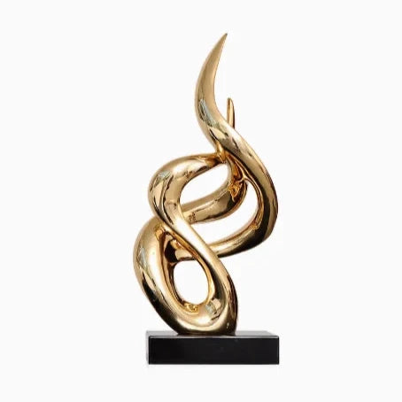 Sculpture moderne résine