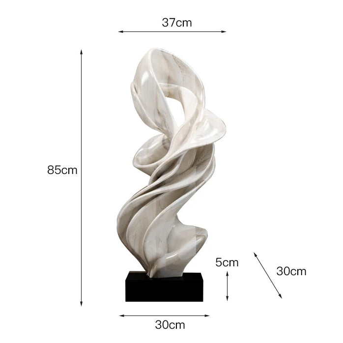 Sculpture abstraite moderne