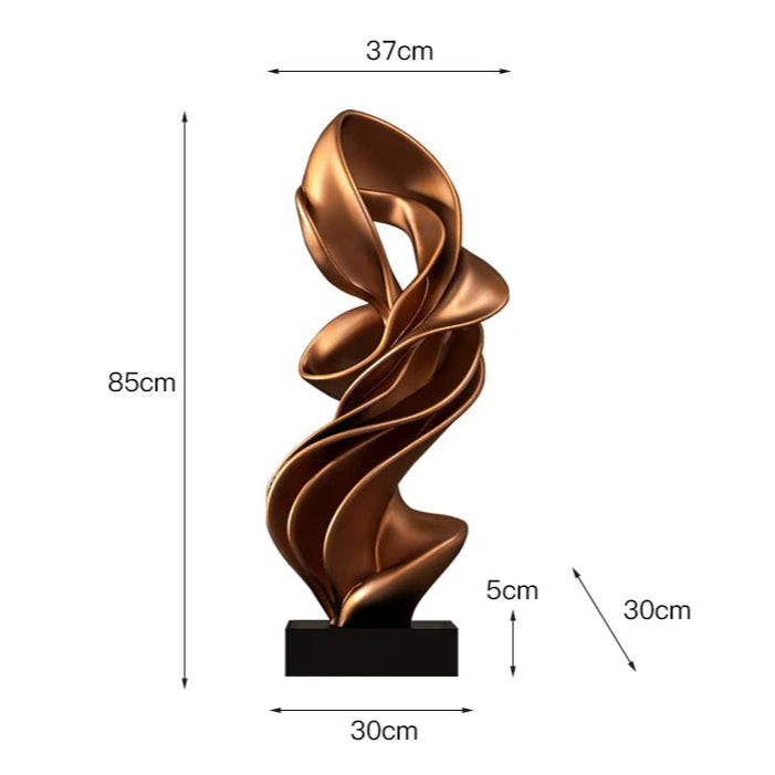 Sculpture abstraite moderne